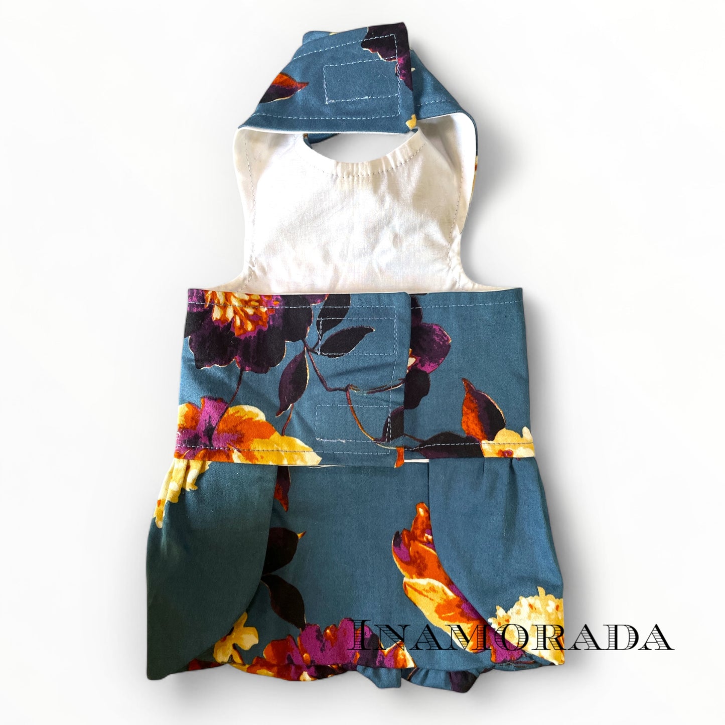 Flower harness with skirt