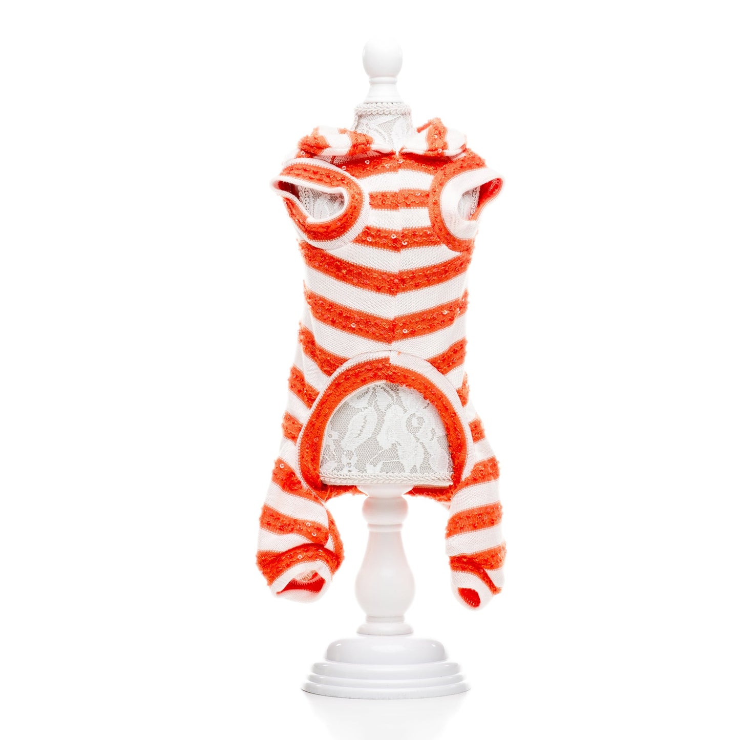Quattrozampe Righe e Paillettes Stripey 4Paws