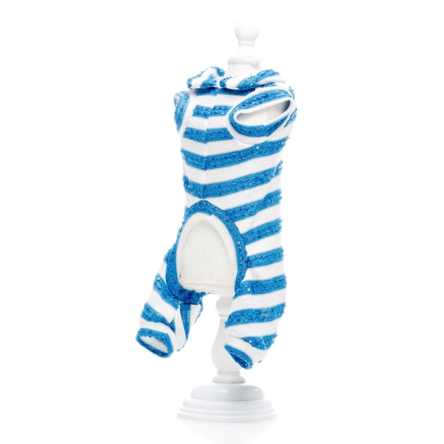 Quattrozampe Righe e Paillettes Stripey 4Paws