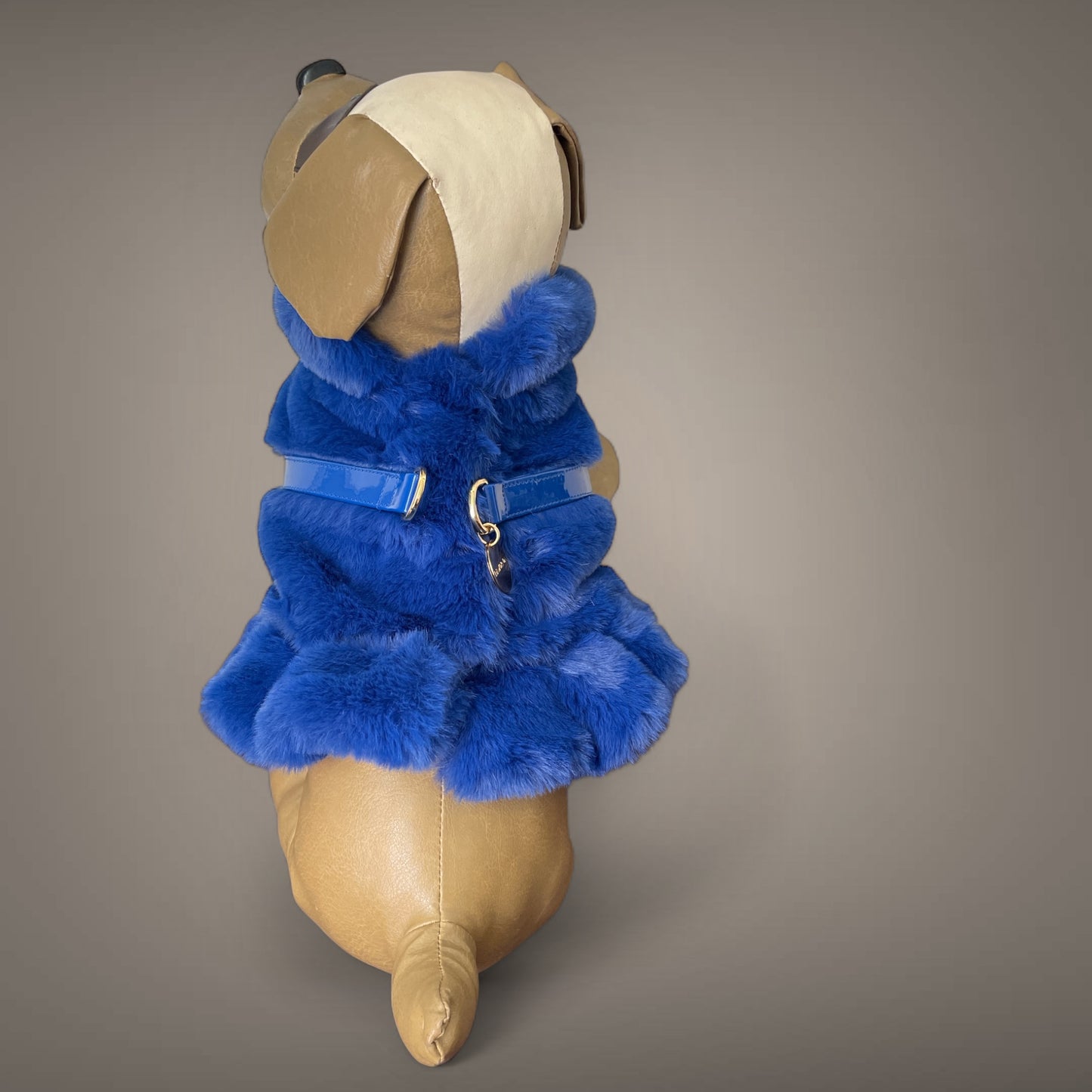 Ruffled Fur Harness