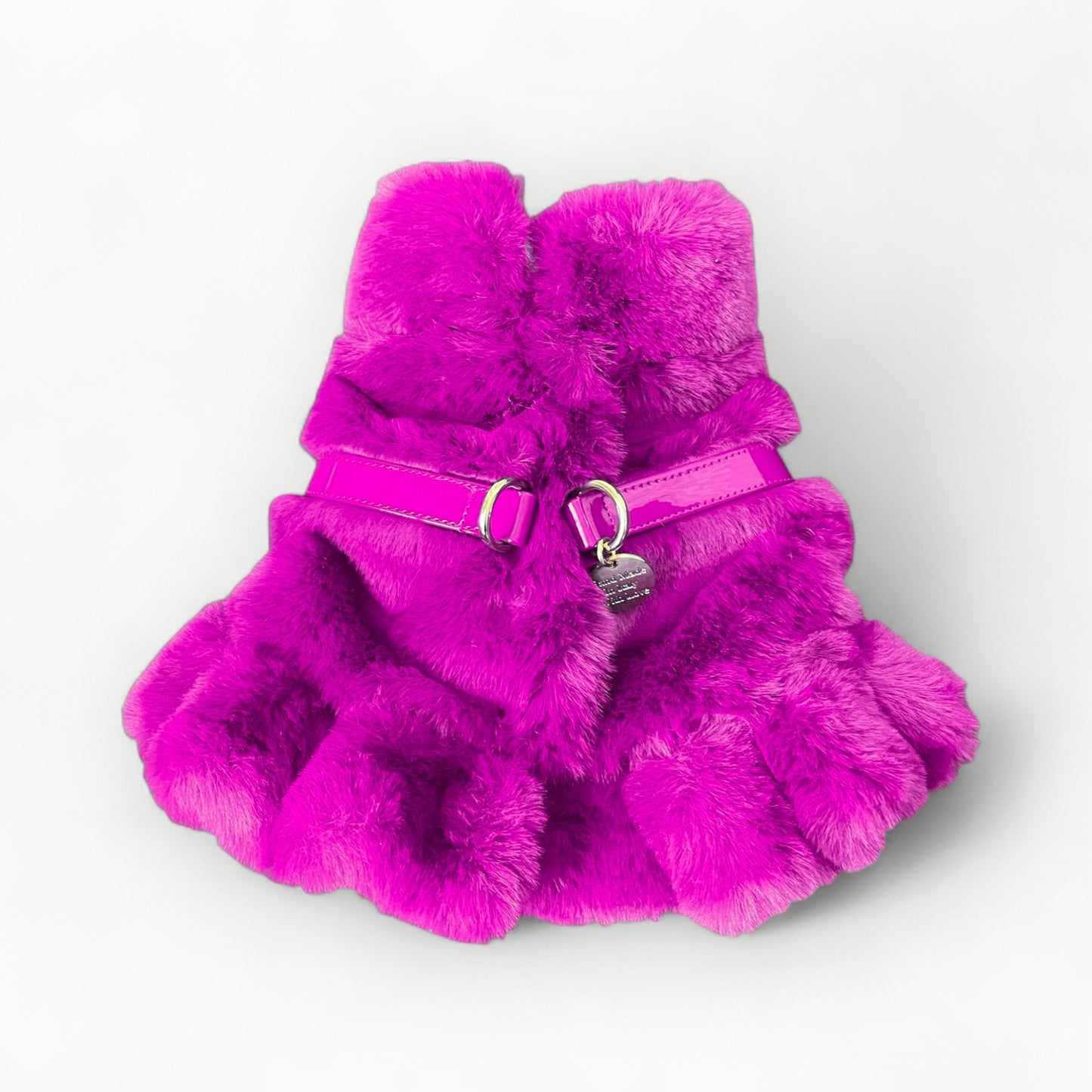 Ruffled Fur Harness