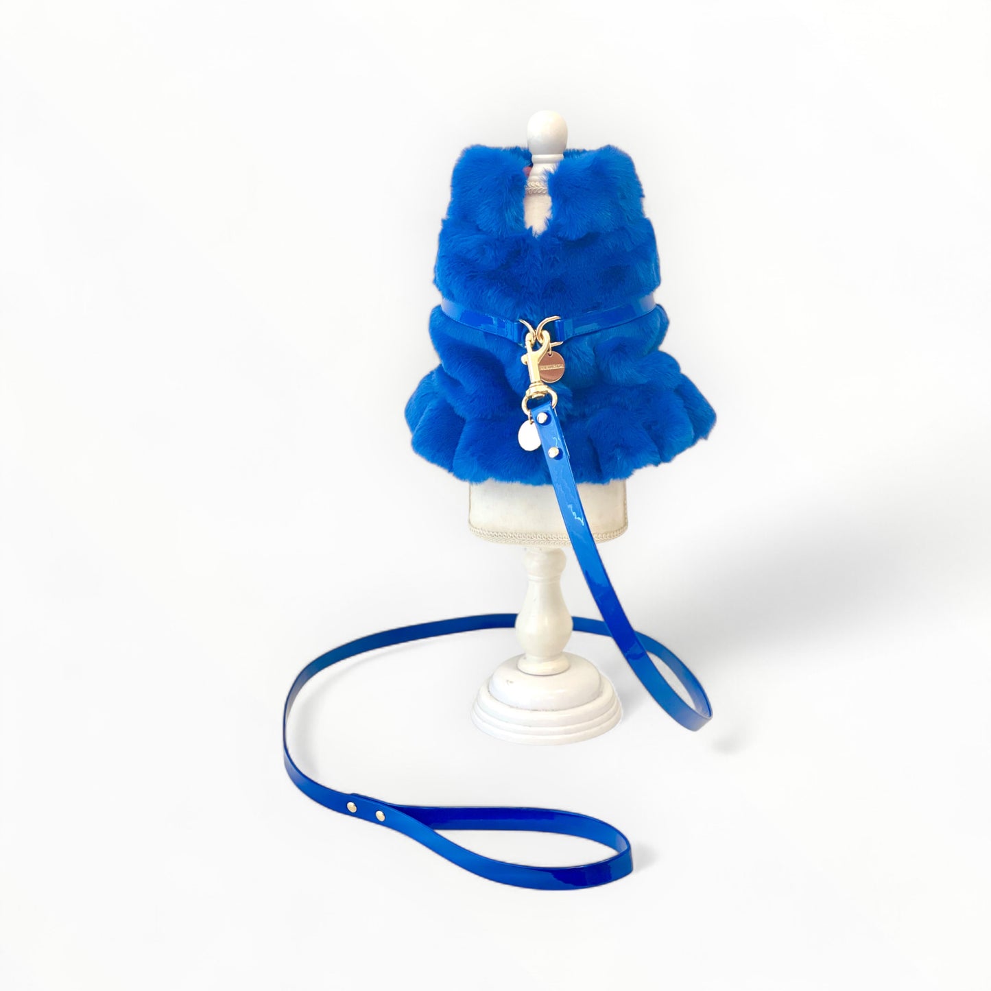 Ruffled Fur Harness