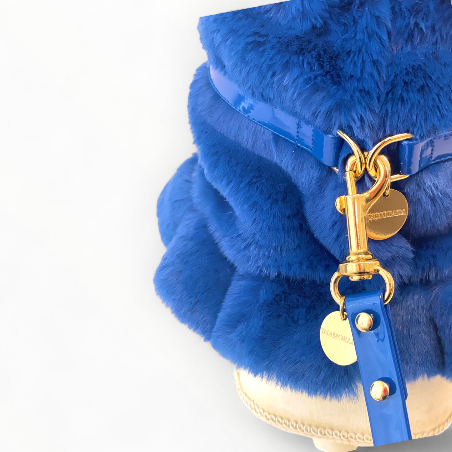 Ruffled Fur Harness