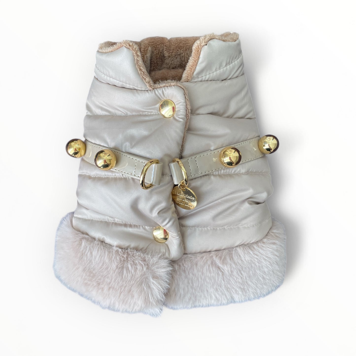 Studded Solids Puffer Harness