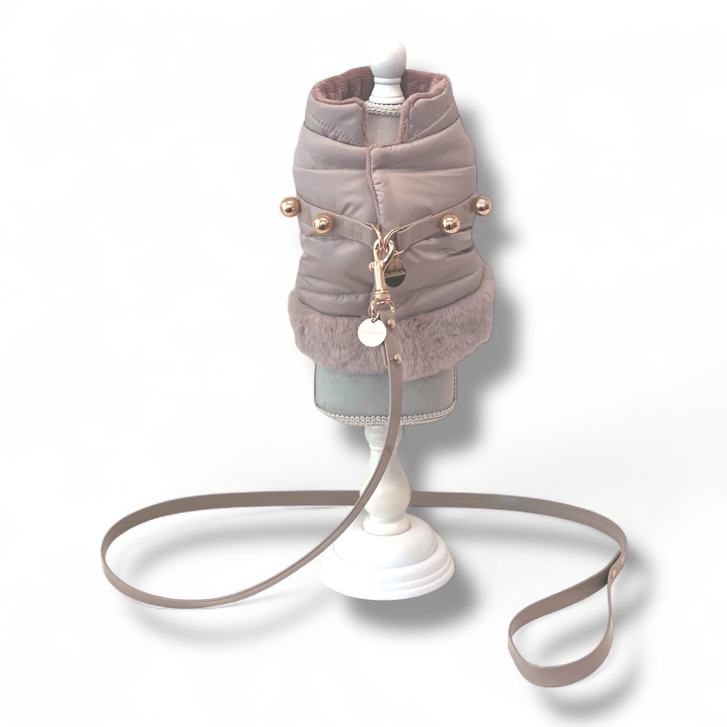 Studded Solids Puffer Harness