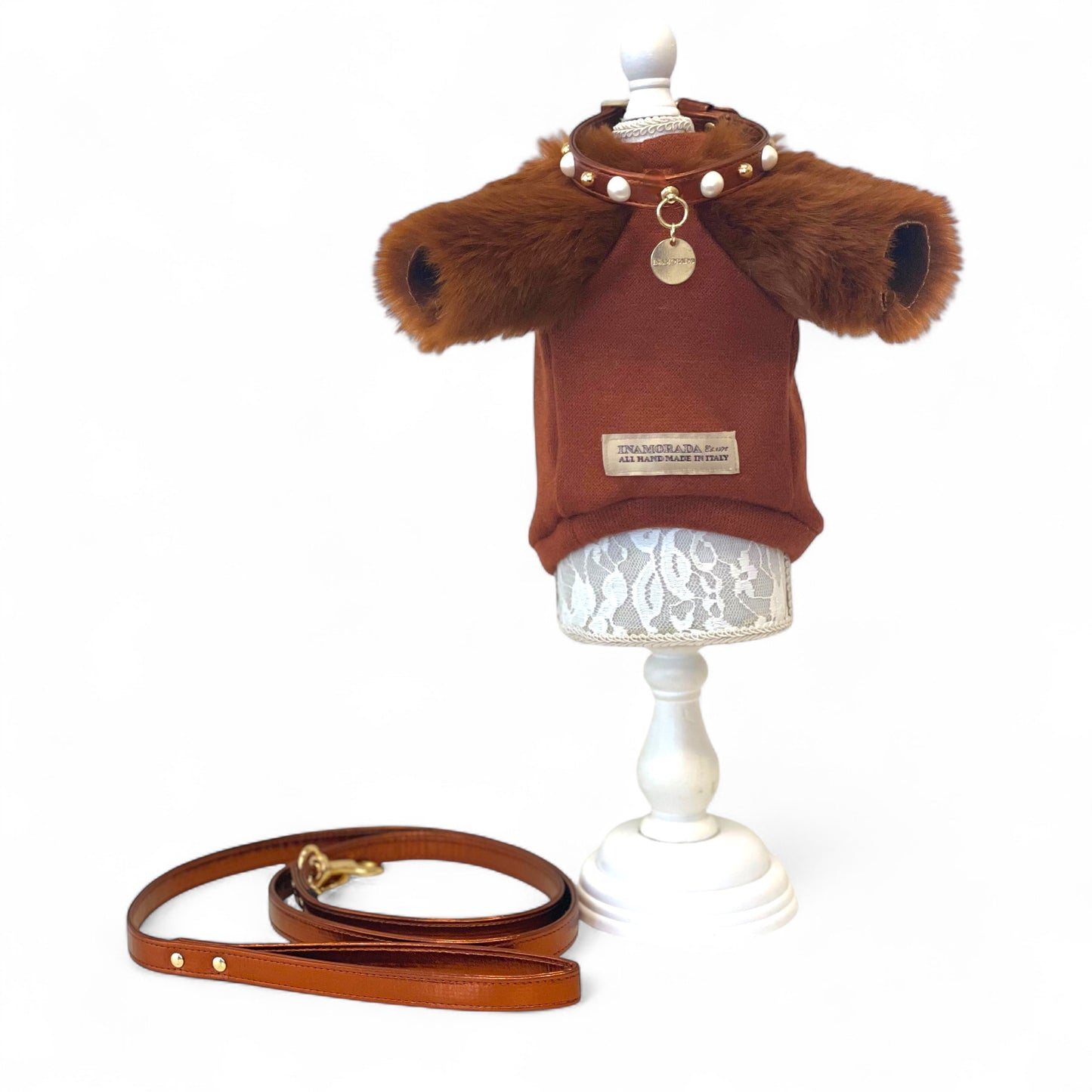 Cognac Leash