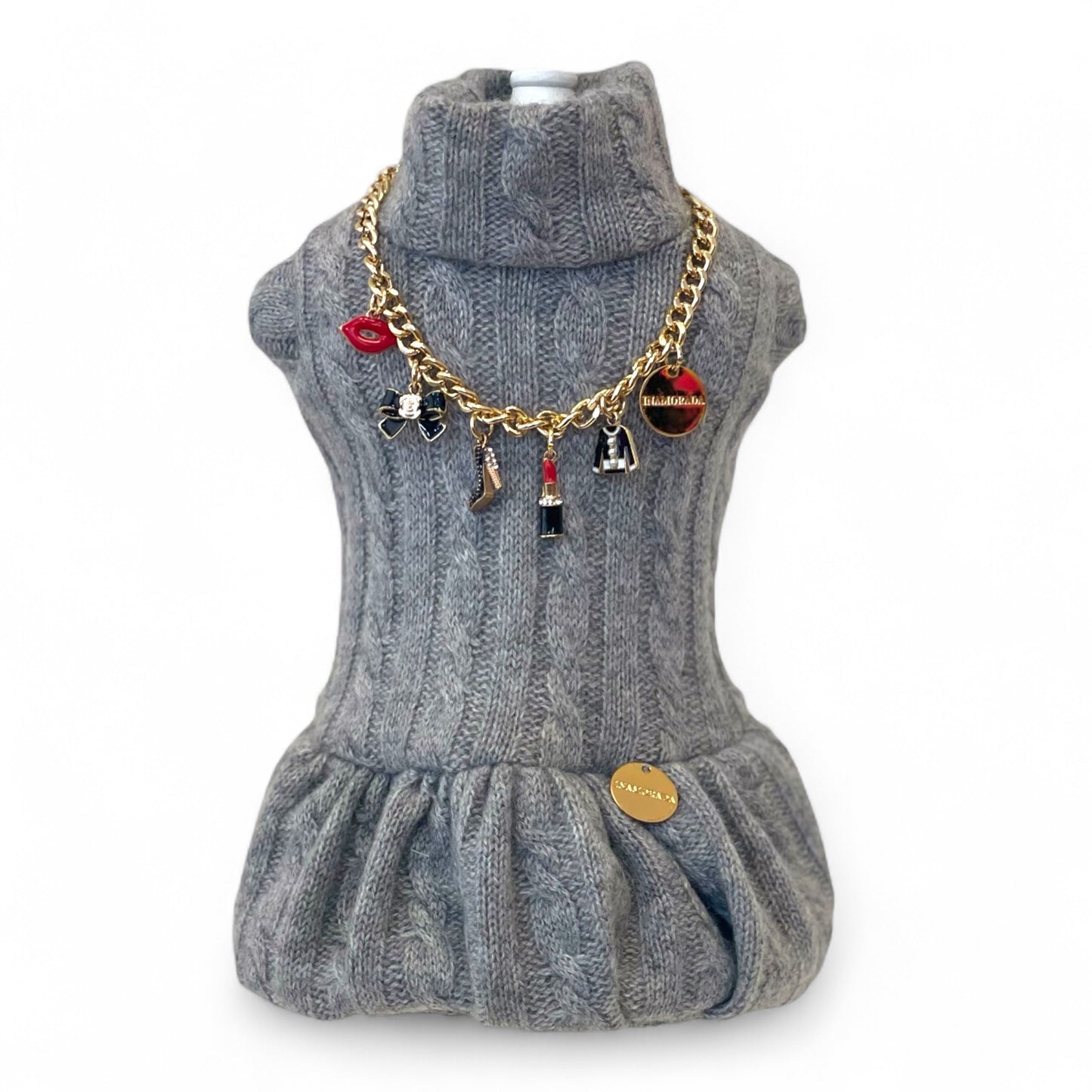 Black Charms Necklace