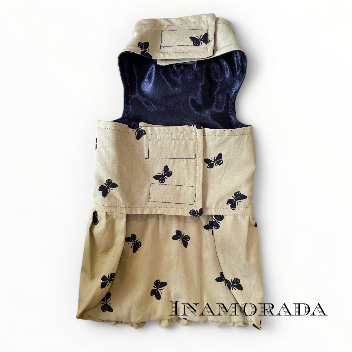 Butterfly harness with skirt