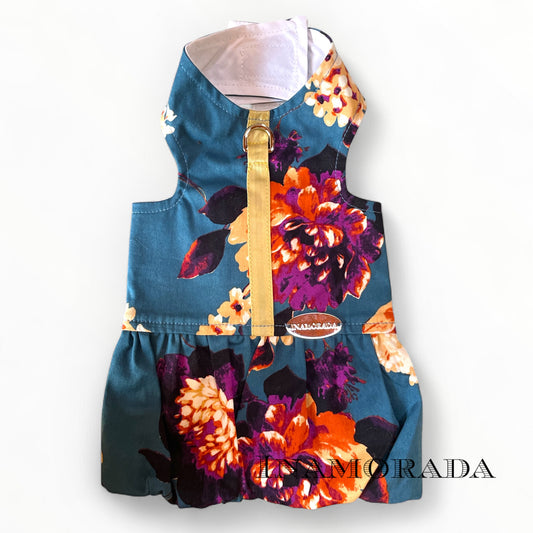 Flower harness with skirt