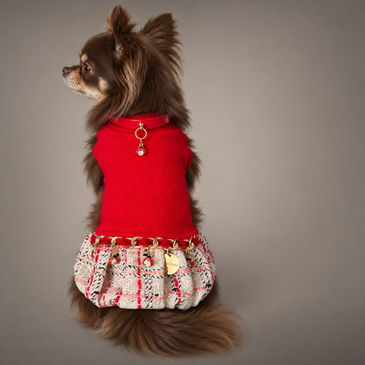 Lady Bird Tweed Dress