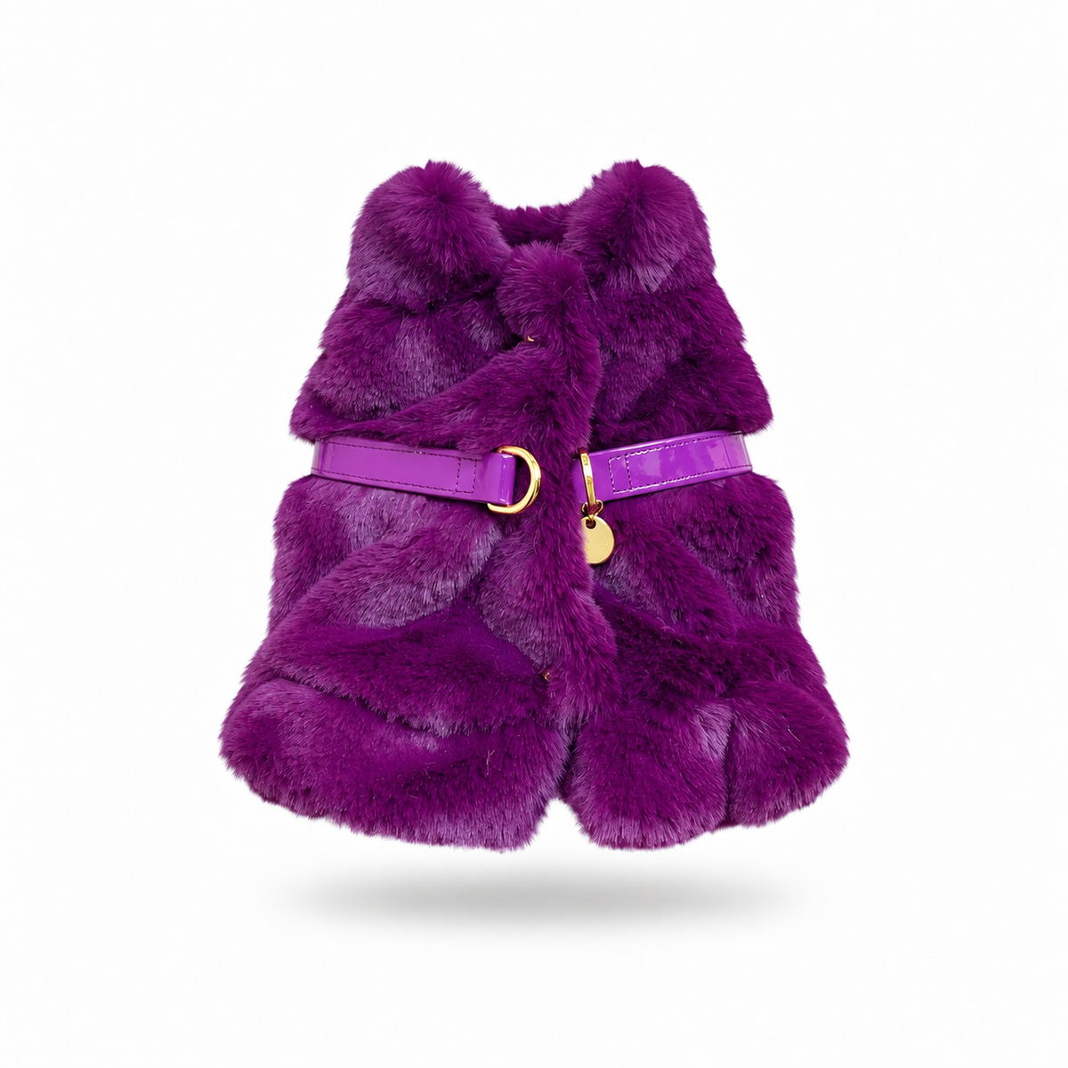 Ruffled Fur Harness