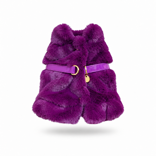 Ruffled Fur Harness