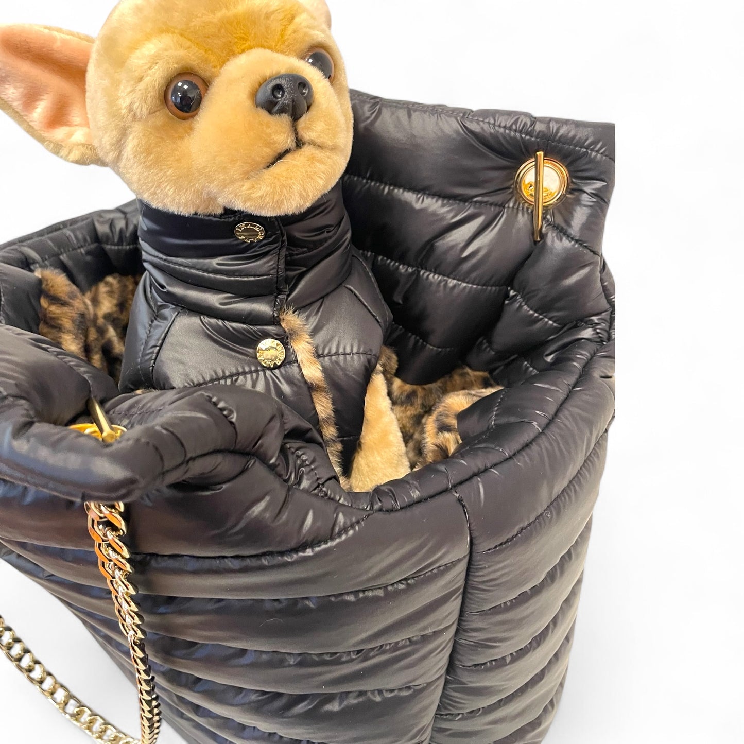 Baby Jaguar Puffer Bag