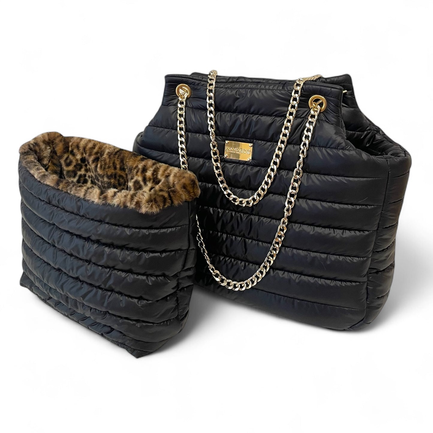 Baby Jaguar Puffer Bag