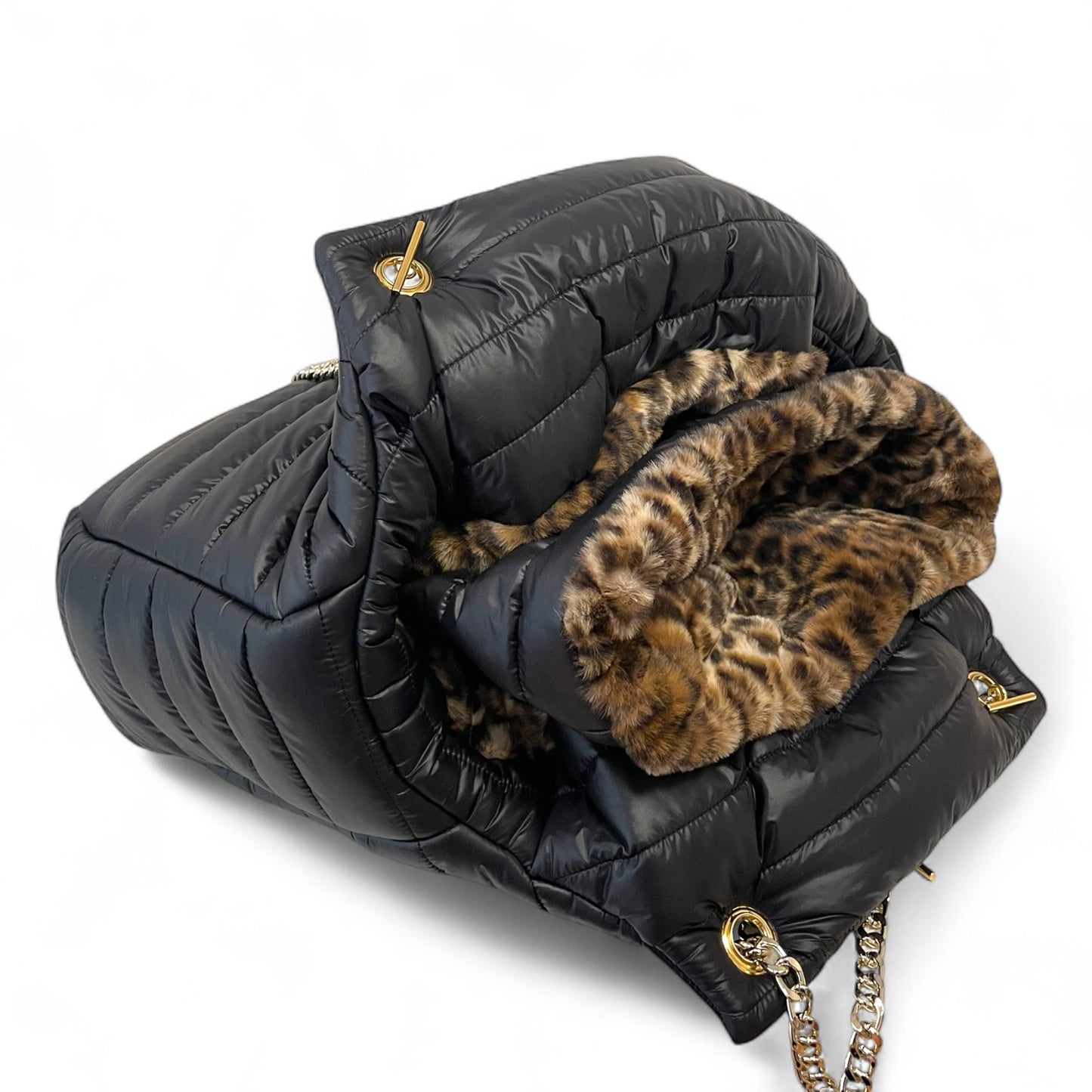 Baby Jaguar Puffer Bag