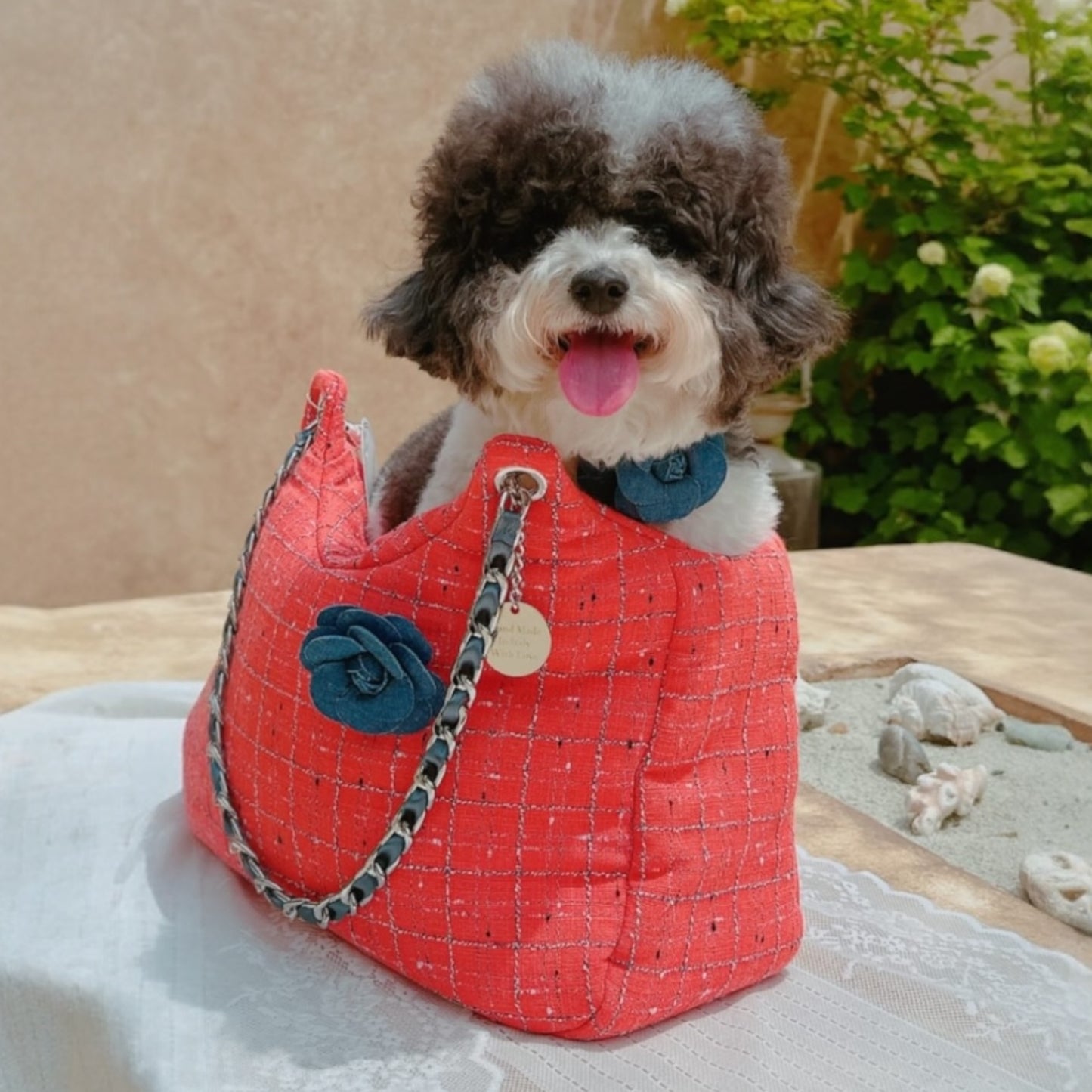 Orangine Tweed Bag