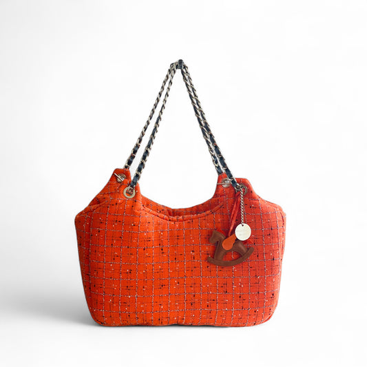 Orangine Tweed Bag