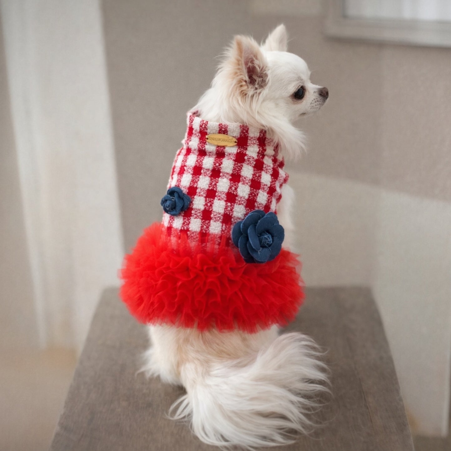Mademoiselle Rouge Dress