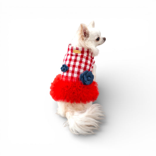 Mademoiselle Rouge Dress